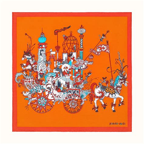 la folle parade hermes|La Folle Parade Zoom scarf 45 .